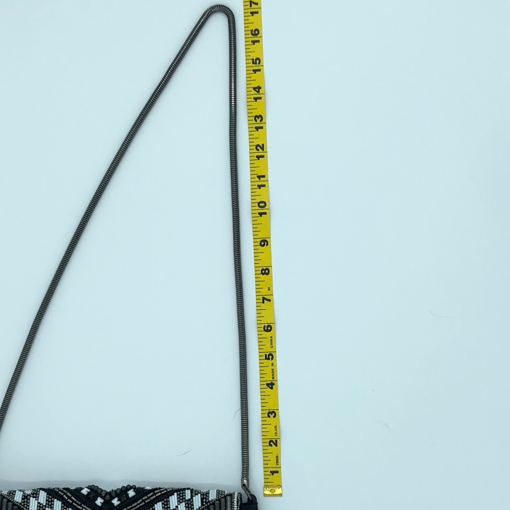 βΌοΈSALEβΌοΈ πβ¨HPx3β¨ πH&M Art Deco Glam Beaded Purse with Chain Strap, NWT - Picture 8 of 12